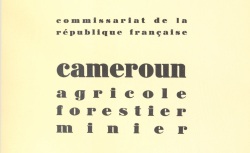 Accéder à la page "Cameroun agricole et forestier"