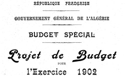 Accéder à la page "Gouvernement général, comptes et budgets"