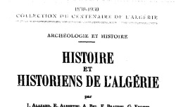Accéder à la page "Collection du centenaire de l'Algérie - Archéologie et histoire"