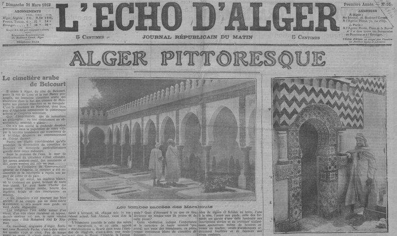 Accéder à la page "Echo d'Alger (L')"