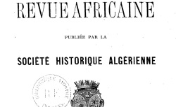 Accéder à la page "Société historique algérienne (Alger)"