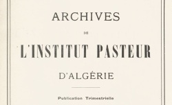 Accéder à la page "Institut Pasteur d'Algérie"