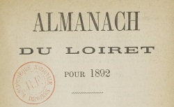 Accéder à la page "Almanach du Loiret"