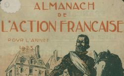 Accéder à la page "Almanach de l'Action française"