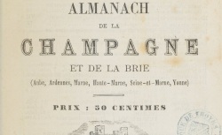 Accéder à la page "Almanach de la Champagne et de la Brie"