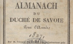 Accéder à la page "Almanach du duché de Savoie"
