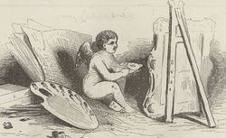 L'Amour peintre in Oeuvres de Molière chez Paulin 1835-1836