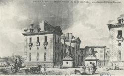 Ancien Paris : l'hôpital Beaujon à la fin du XVIIIe siècle