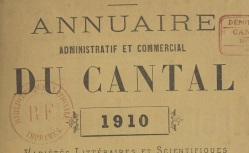Accéder à la page "Annuaires du Cantal"
