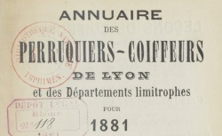 Accéder à la page "Annuaire des perruquiers-coiffeurs de Lyon"