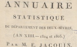 Accéder à la page "Annuaire statistique des Deux-Sèvres"