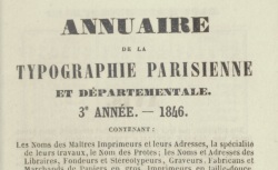 Accéder à la page "Annuaire de la typographie parisienne"