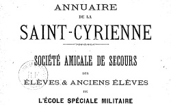 Accéder à la page "Annuaire de la Saint-Cyrienne"