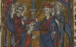 Anseïs de Carthage. – Alexandre de Bernay, Athis et Prophilias ( Manuscrits. Français 793 ) vue 13.