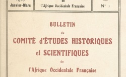 Accéder à la page "Comité d'études historiques et scientifiques de l'AOF"