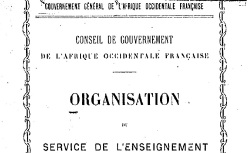 Accéder à la page "Afrique occidentale française, conseil du gouvernement général"
