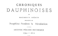 Accéder à la page "Collection de Documents inédits sur le Dauphiné"