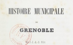 Accéder à la page "Histoire de Grenoble"