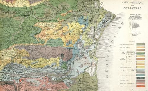 Les Corbières : Etudes géologiques d'une partie des départements de l'Aude et des Pyrénées-orientales, 1856