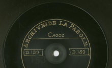Enregistrements réalisés dans les villages de Chooz et Ham-sur-Meuse le 26 juin 1912 (2 disques)
