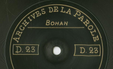Accéder à la page "La lessive (patois de Bohan) ; Histoire d'un habitant de Bohan (patois de Bohan) / Pélagie Leplang (78 ans, cultivatrice)"