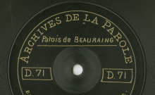 Accéder à la page "Li kwàd al doy (patois de Beauraing) ; Le bon ange (patois de Beauraing) / Blanche Fortier (19 ans)"