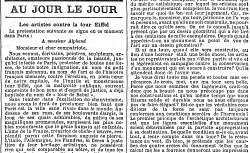 Le Temps, 14 février 1887