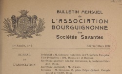 Accéder à la page "Association bourguignonne des sociétés savantes"
