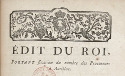 Accéder à la page "Actes royaux"