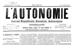 Accéder à la page "Autonomie (L')"