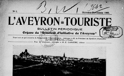 L'Aveyron touriste : bulletin périodique : organe du Syndicat d'initiative de l'Aveyron, octobre 1906