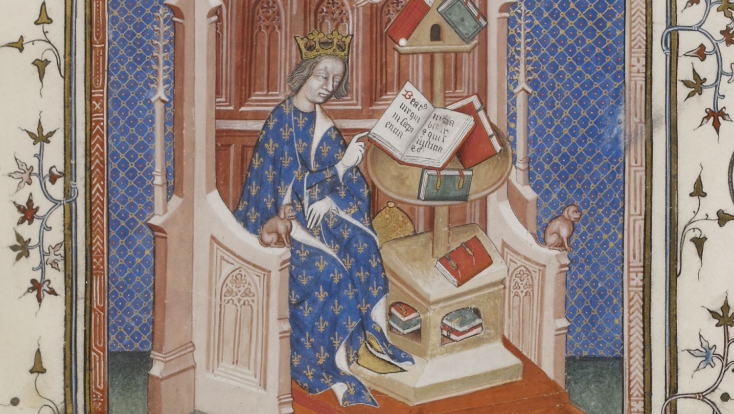 Accéder à la page "La Librairie royale sous Charles V et Charles VI "