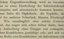 BEHRING, Emil Adolf von (1854-1917) Die Geschichte der Diphterie