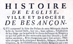 Accéder à la page "Histoire de Besançon"