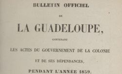 Accéder à la page "Bulletin officiel de la Guadeloupe"