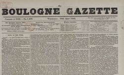 Accéder à la page "Boulogne Gazette (The)"