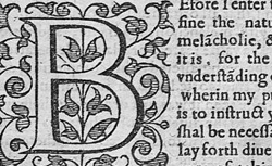 BRIGHT, Timothy (1551?-1615) A treatise of melancholy