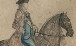 Joseph II, Empereur d'Allemagne, sur un cheval gris