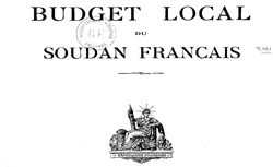 Accéder à la page "Budget local du Soudan français"