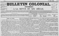 Accéder à la page "Bulletin colonial"