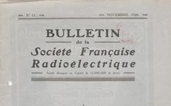 Accéder à la page "Bulletin de la Société française radio-électrique"