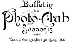 Accéder à la page "Bulletin du Photo-club sénonais"