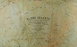 Accéder à la page "Globe céleste, J. Forest, 1900 "