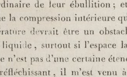 CAGNIARD-LATOUR, Charles (1777-1859) Exposé de quelques résultats obtenus par l'action combinée de la chaleur et de la compression