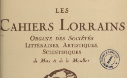 Accéder à la page "Société d'histoire et d'archéologie de la Lorraine (Metz)"