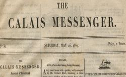 Accéder à la page "Calais messenger (The)"