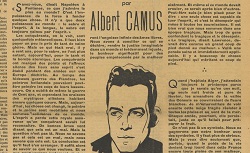 Accéder à la page "Albert Camus (1913-1960)"