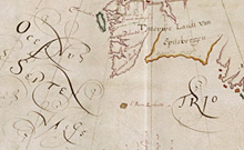 Accéder à la page "Carte des côtes septentrionales de l'Europe "