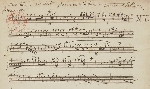 Accéder à la page "Castor et Pollux, suites d'orchestre, Vm2-336 (2)"