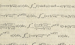 CAUCHY, Augustin-Louis (1789-1857) Mémoire sur les intégrales définies prises entre des limites imaginaires